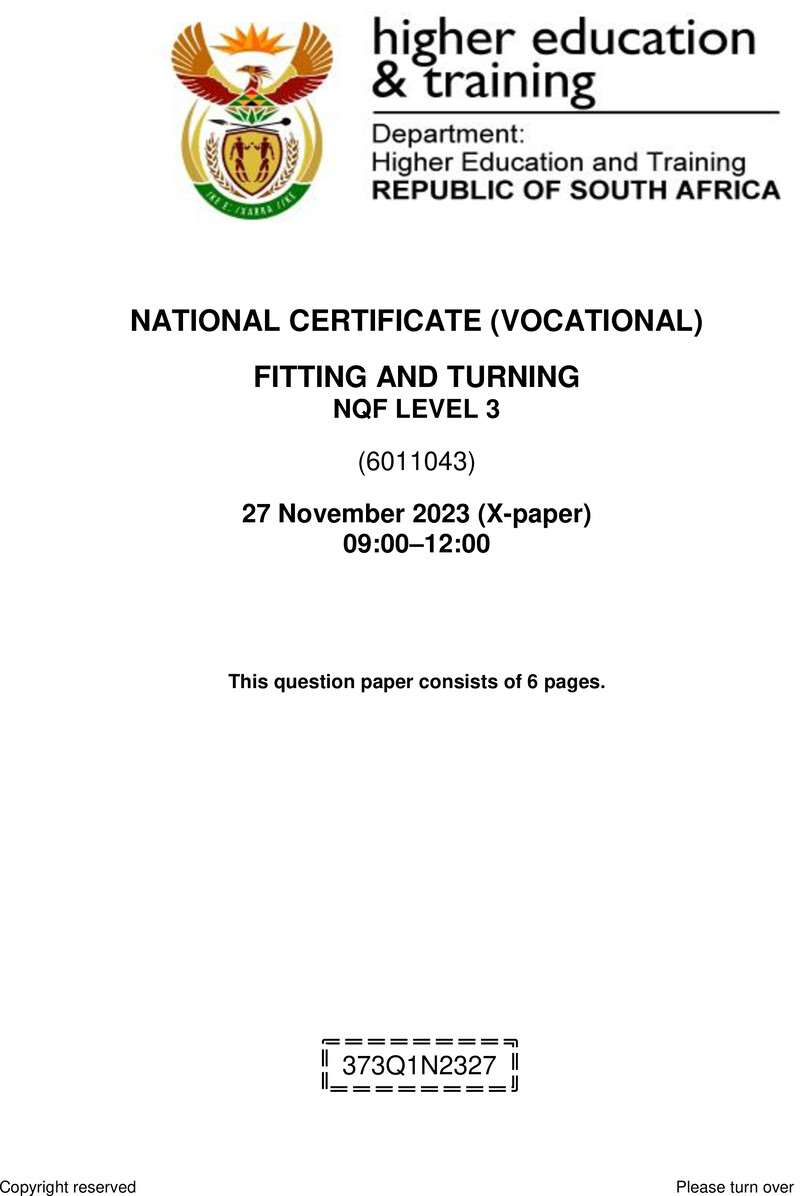 Nc1290 Fitting And Turning L3 Nov 2023 Signed Off