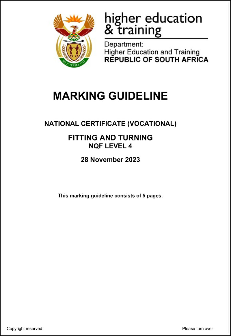 Nc1300 Fitting And Turning L4 Memo Nov 2023 Signed Off
