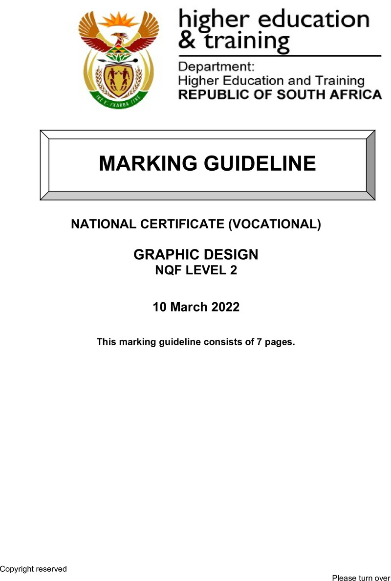 Graphic Design L2 Memo Supp Feb 2022 Edited