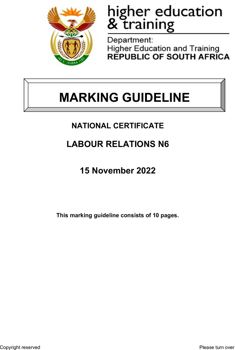 Relations N6 MEMO Nov 2022 Edited preview