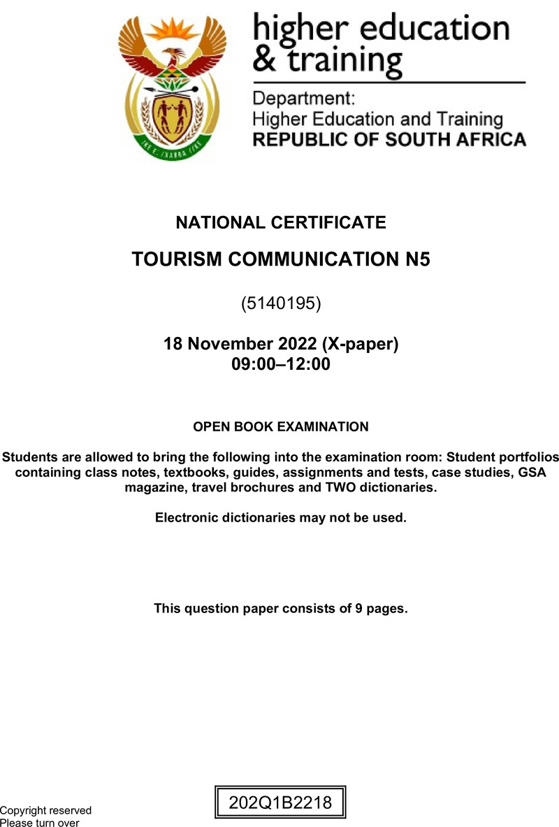 Communication N5 QP Nov 2022 Edit Posthumus preview