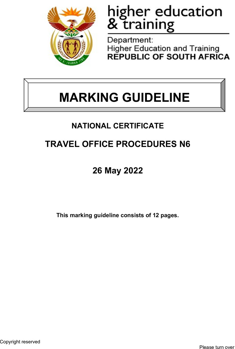 Travel Office Procedures N6 Memo June 2022 Edited