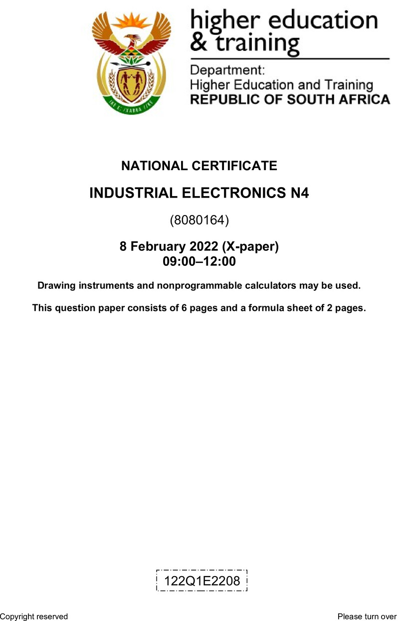 Electronics N4 QP Nov 2021 preview