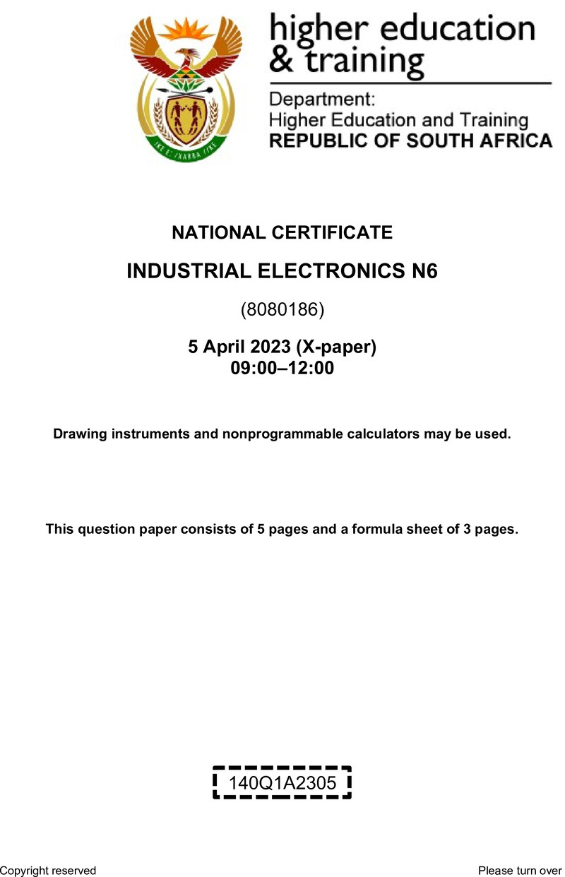 T800 Industrial Electronics N6 QP April 2023 Docx