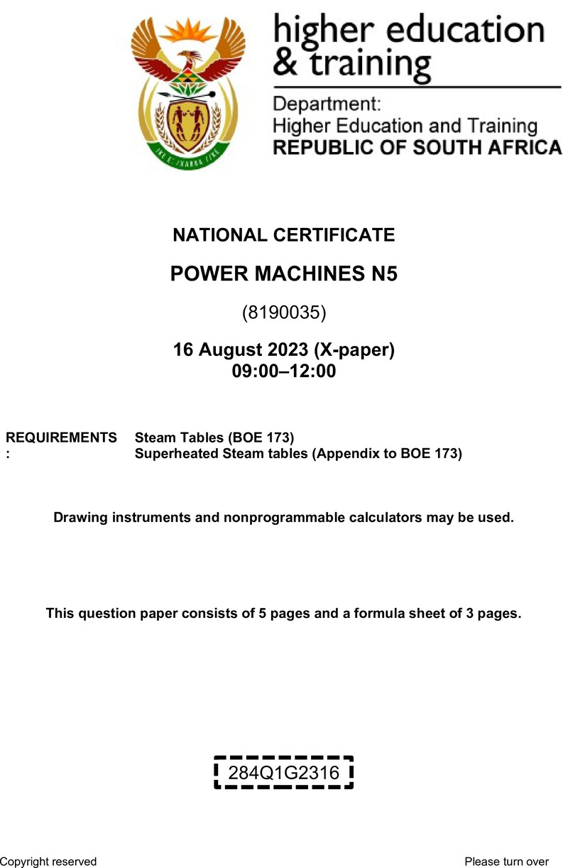 T1390 Power Machines N5 QP Aug 2023 preview