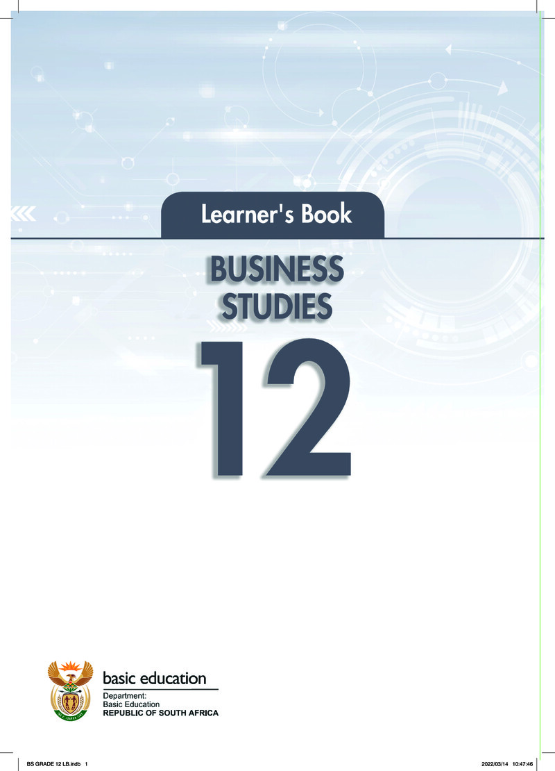 Business Studies Learner Book