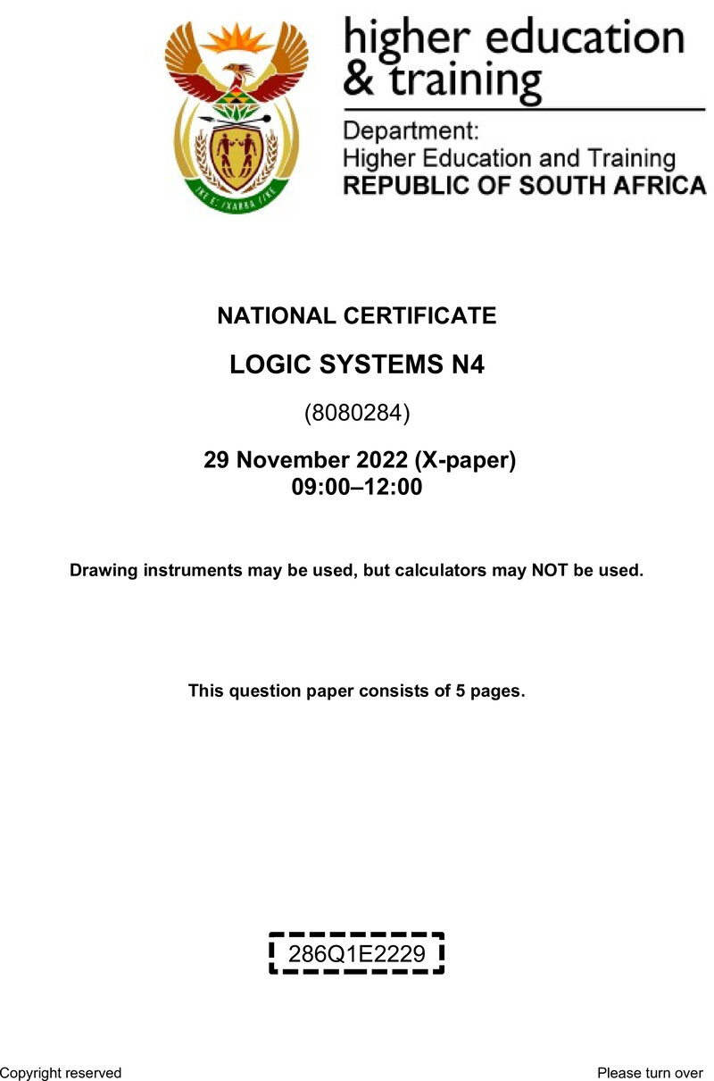 T940 Logic Systems N4 QP Nov 2022 Edited