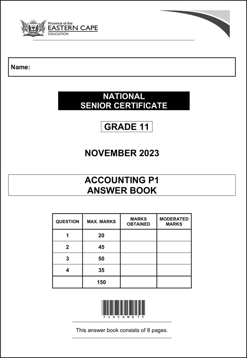 Accounting P1 Gr11 Ansbk Nov2023 Eng D