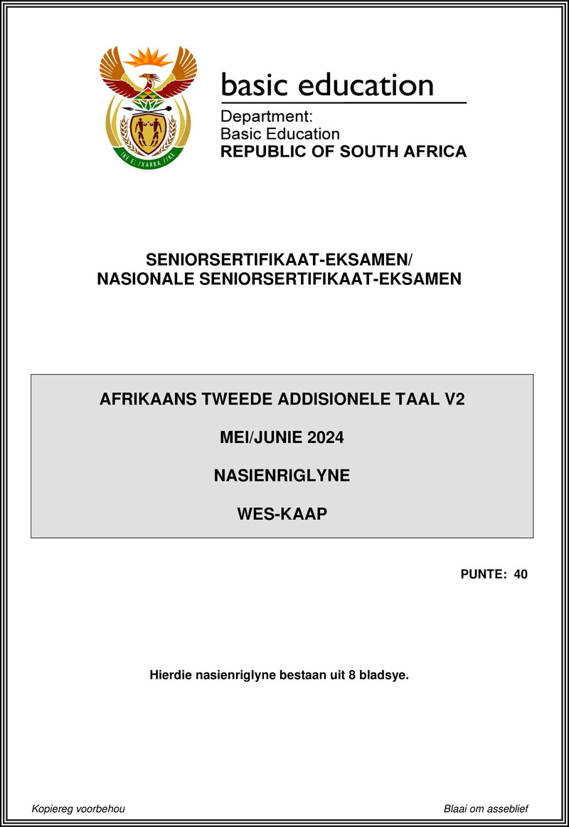 Afr Sal P2 May June 2024 Mg Western Cape