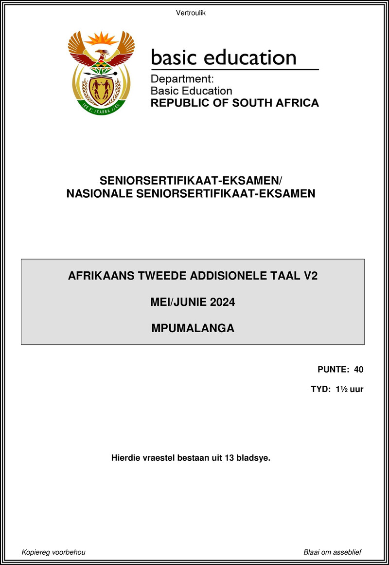 Afr Sal P2 May June 2024 Mpumalanga