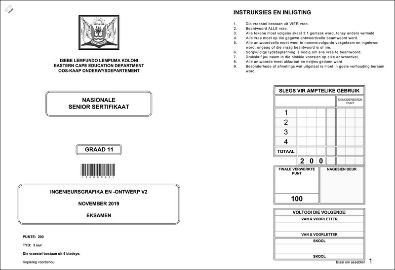Egd P2 Gr11 Nov 2019 Afr D