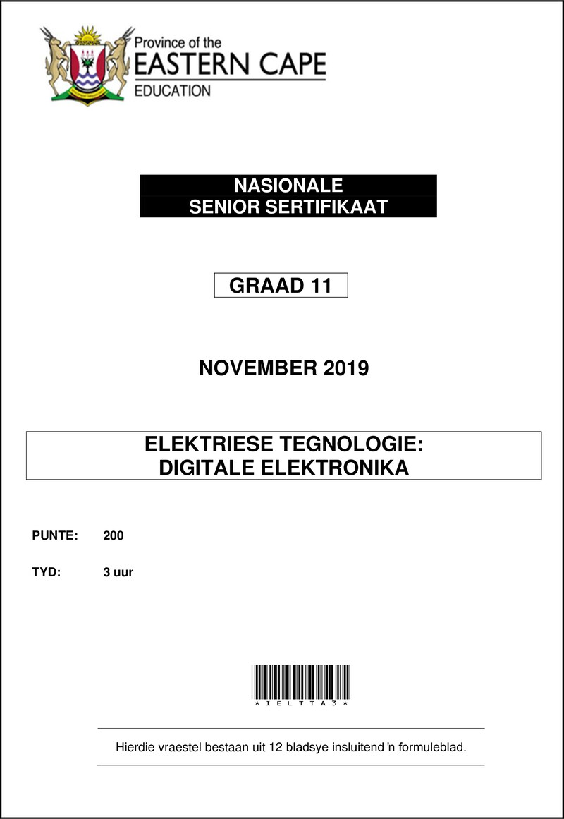 Electrical Tech QP Gr11 Nov 2019 Afr Dig