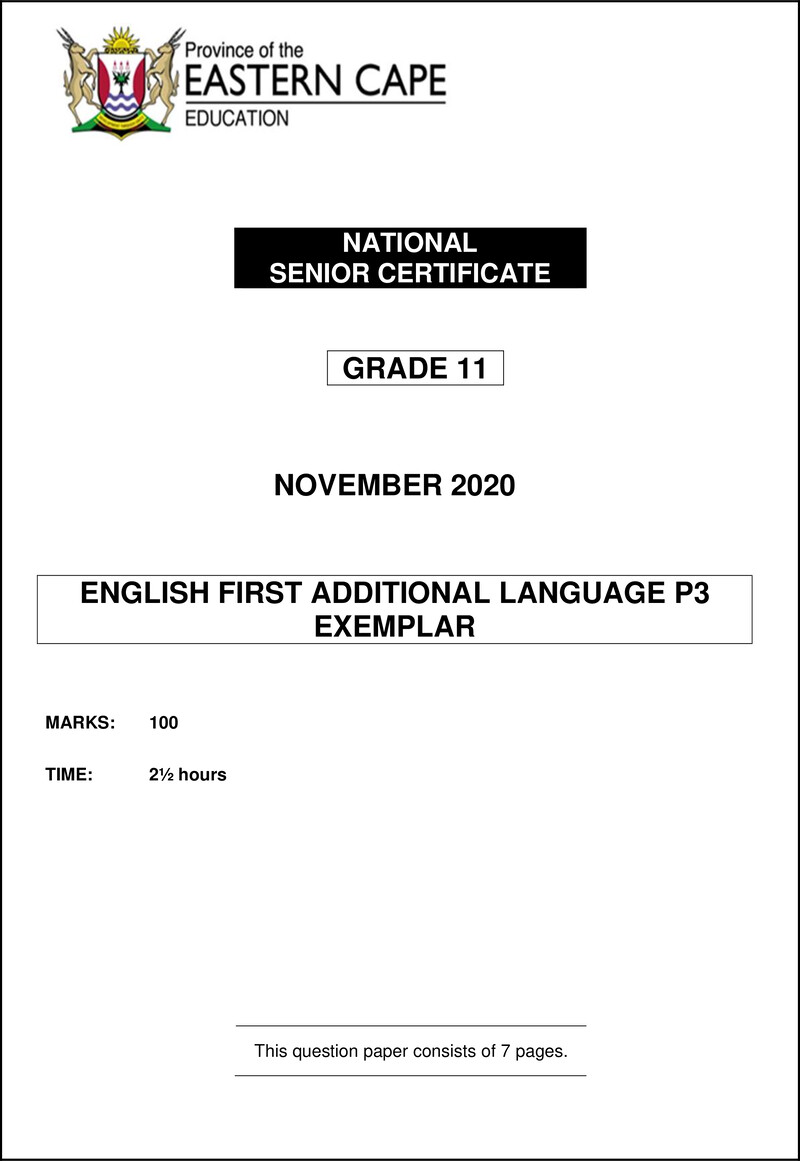 Engfal P3 QP Gr11 Nov 2020