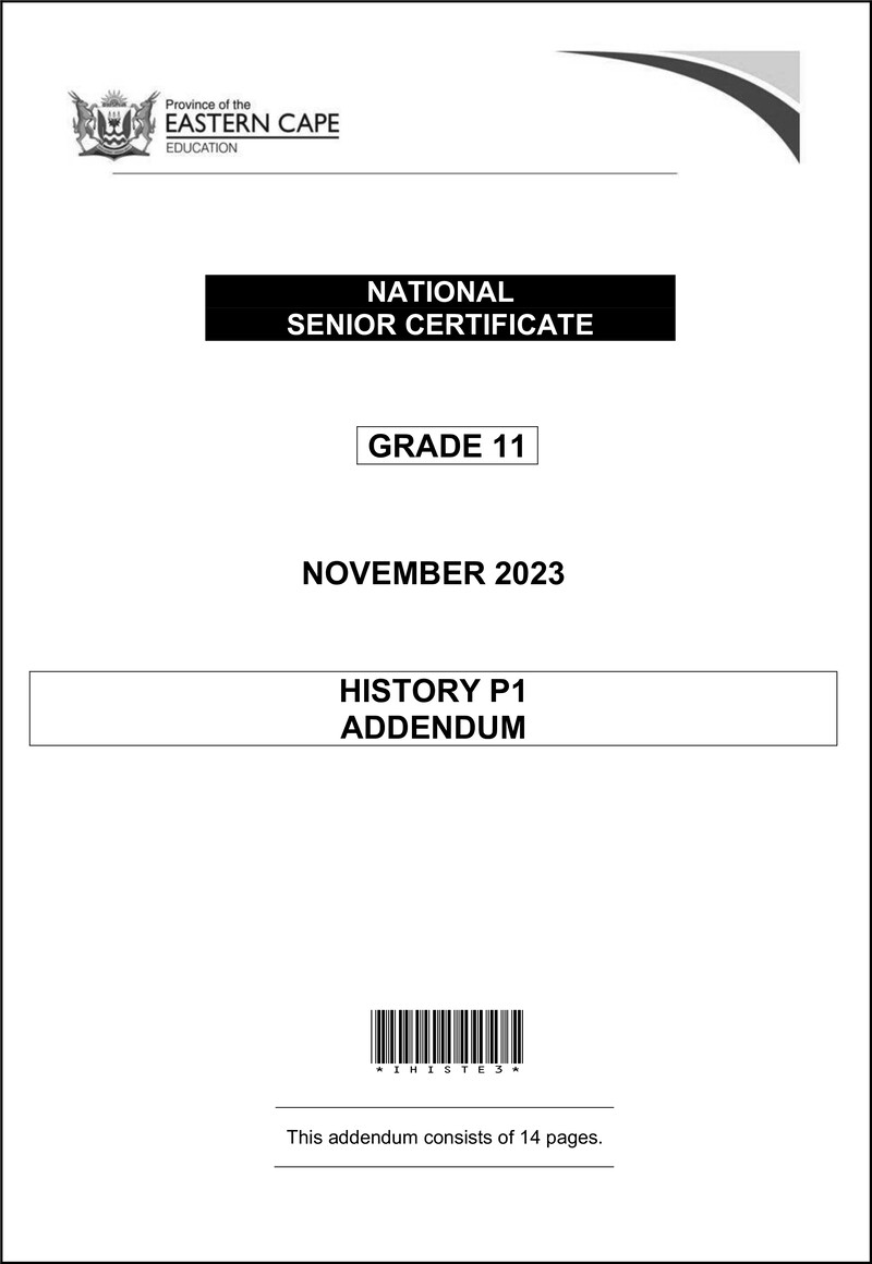 History P1 Gr11 Add Nov2023 Eng D
