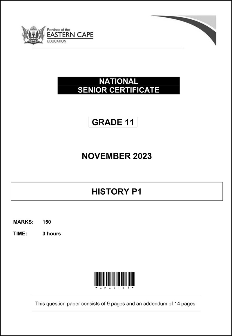 History P1 Gr11 QP Nov 2023 Eng D