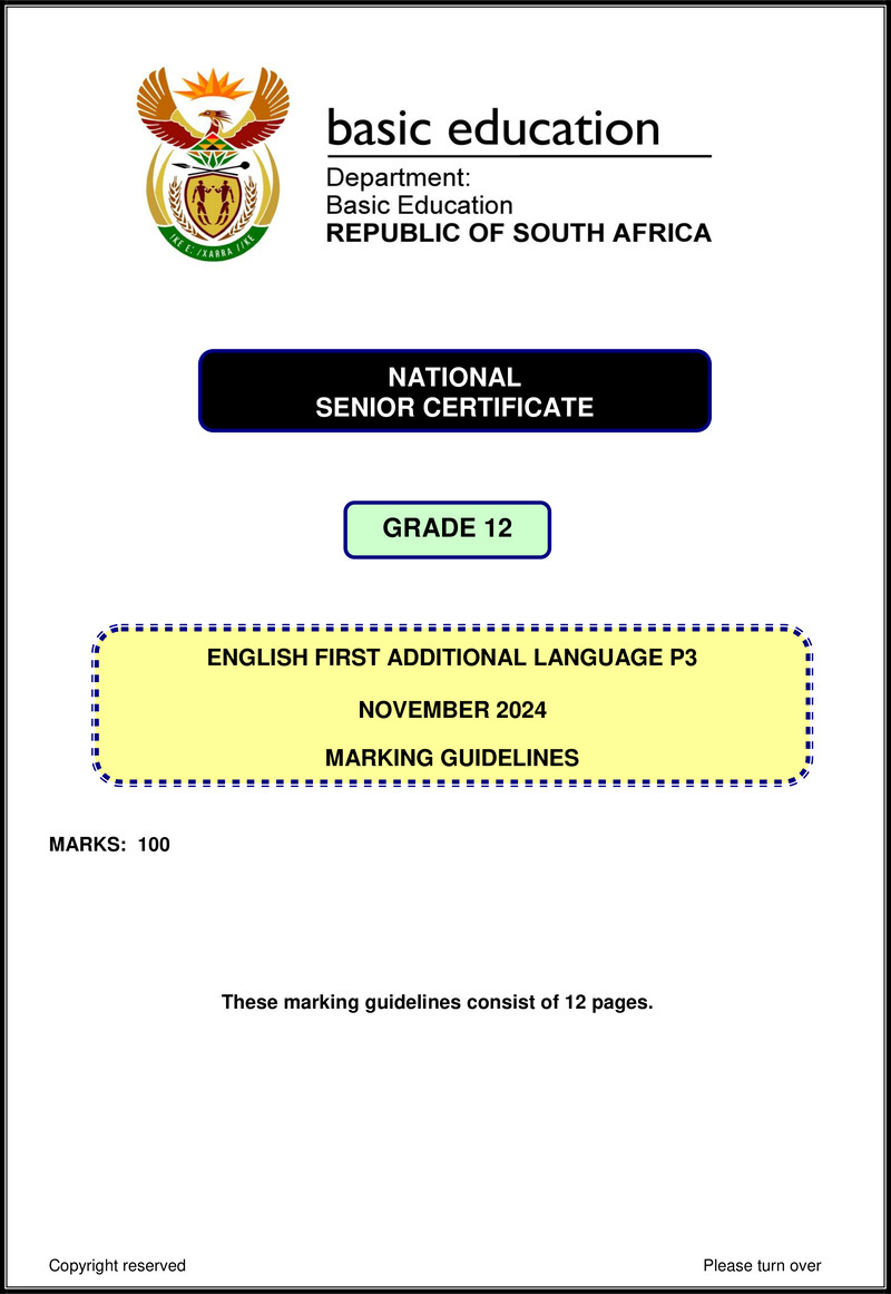 English Fal P3 Nov 2024 Mg Gr12