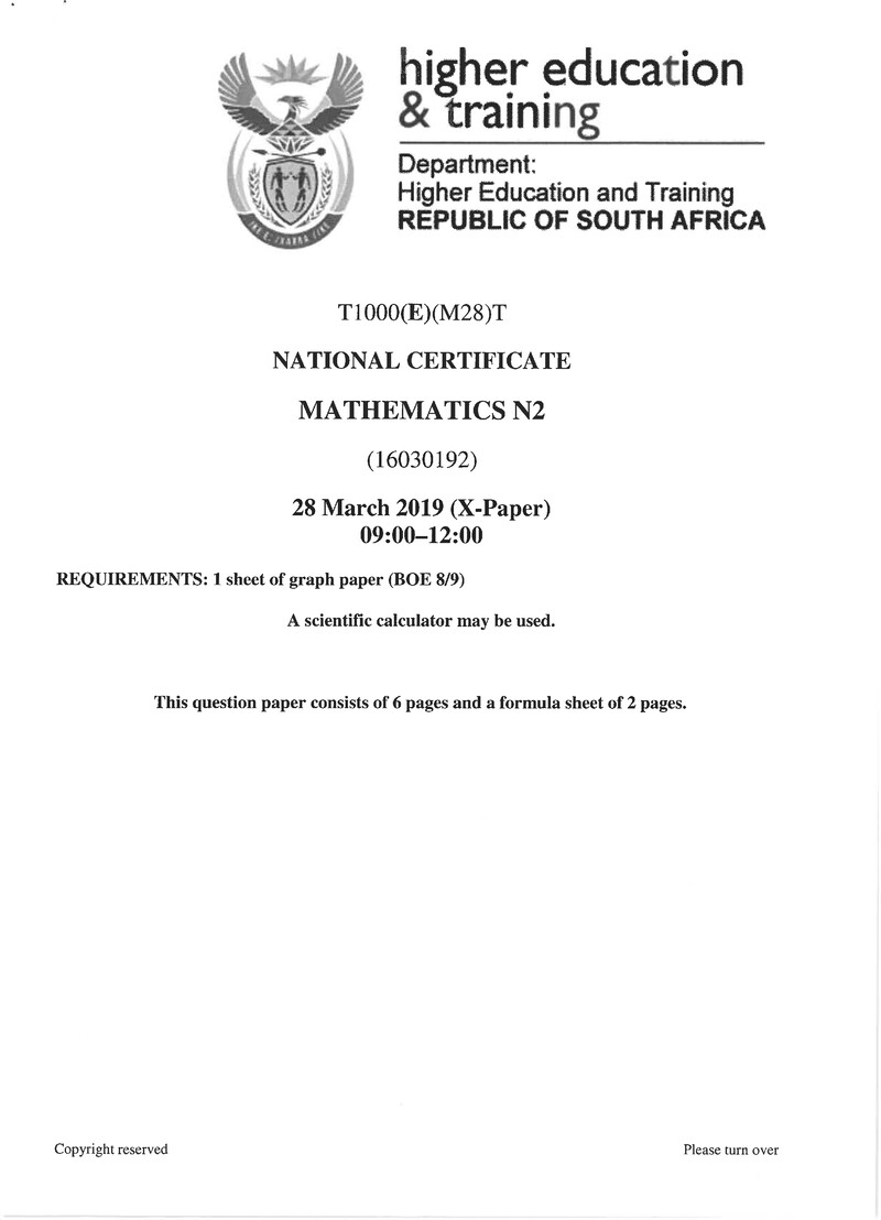 N2 Exam Paper 1 2019 preview