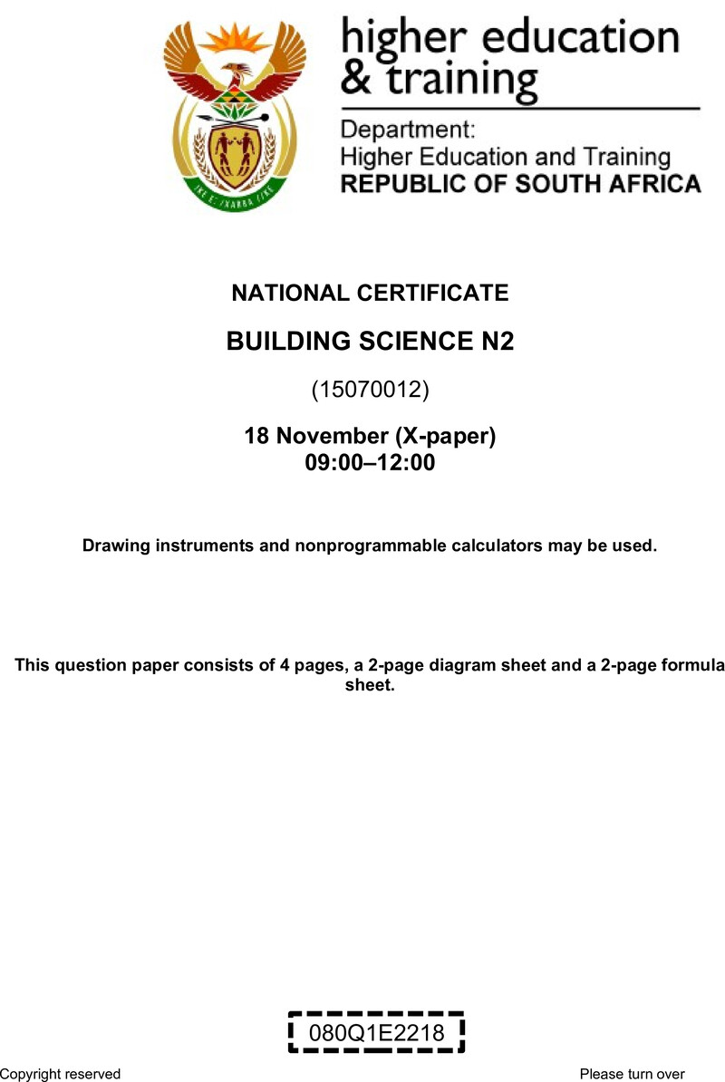 T240 Building Science N2 QP Nov 2022 Sign Off 1
