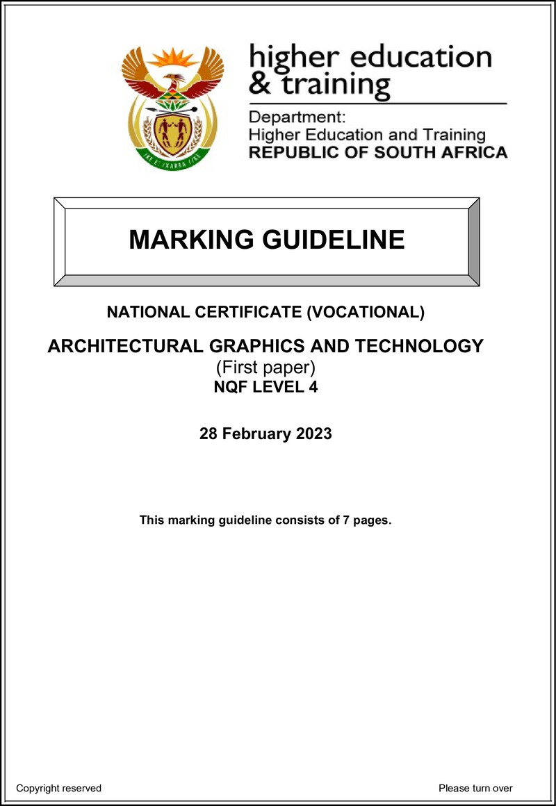 Nc270 Architectural Graphics And Technology L4 P1 Memo Supp Feb 2023 Signed Off