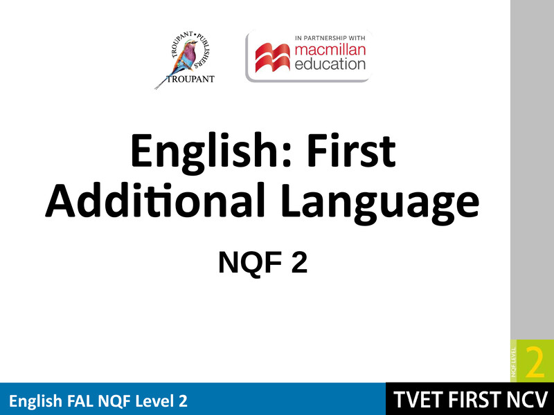 English Fal Level 2 Module 5 Lg cover