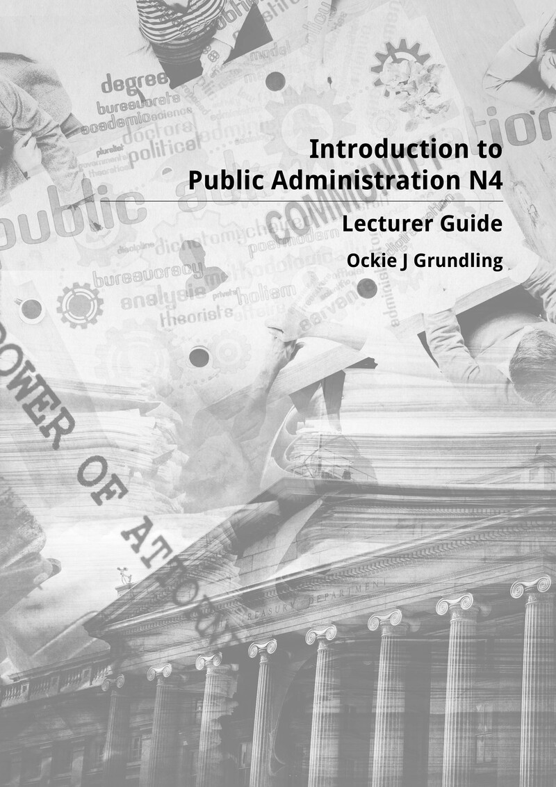 Introduction To Public Administration Lecturer Guide