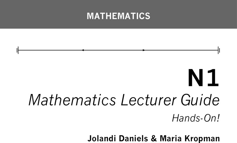 Mathematics Lecturer Guide N1
