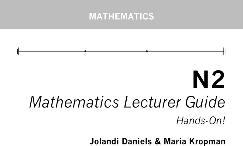Mathematics Lecturer Guide N2