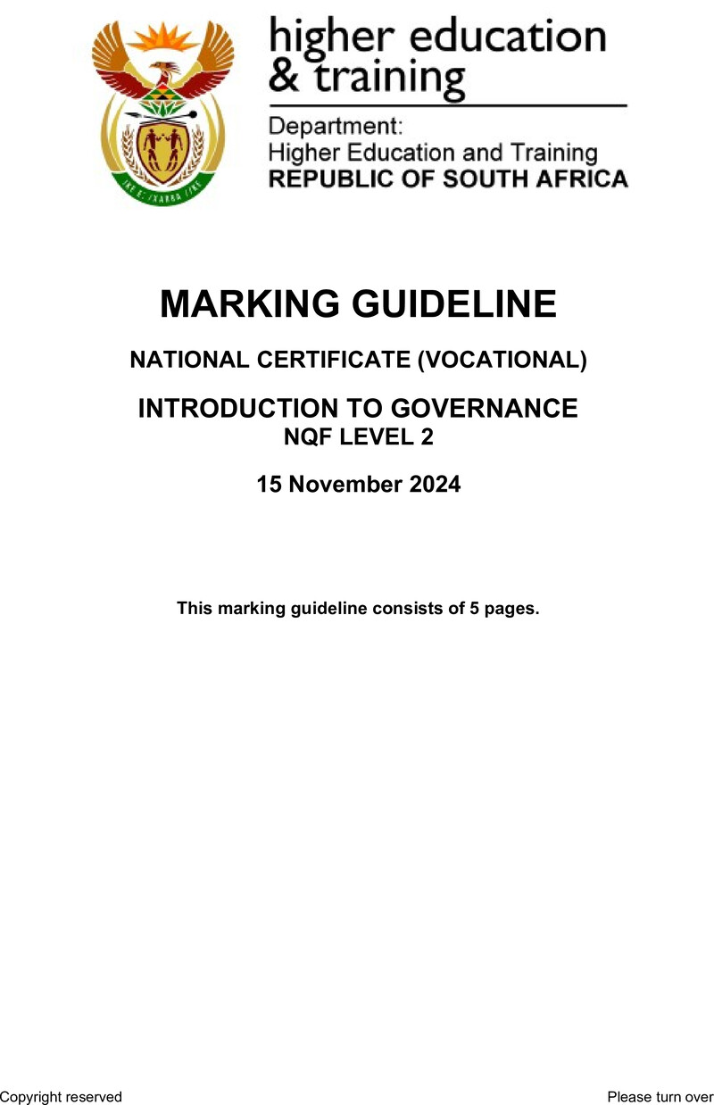 Nc1590 Introduction To Governance L2 Memo Nov 2024