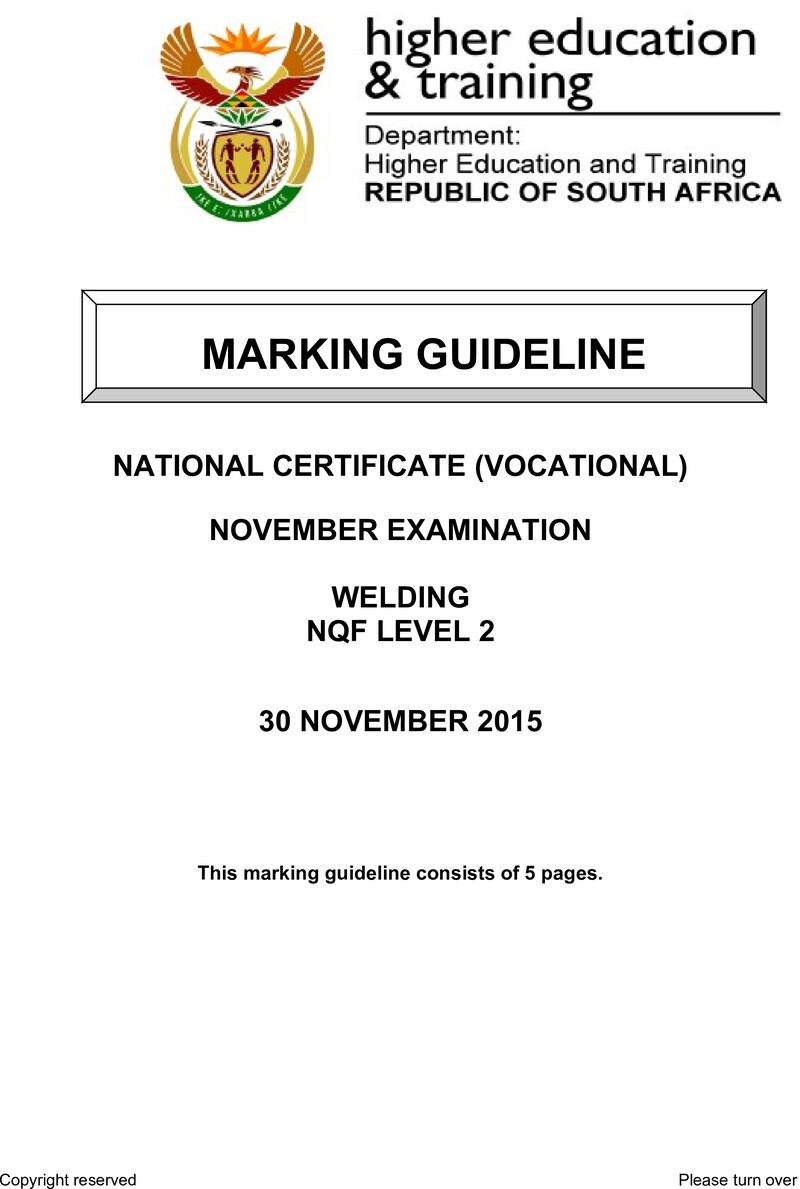 Nc2880 Welding L2 Memo Nov 2015