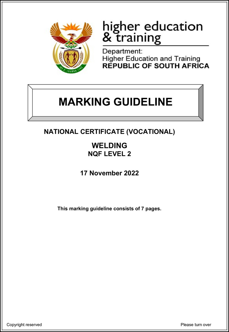 Nc2980 Welding L2 Memo Nov 2022