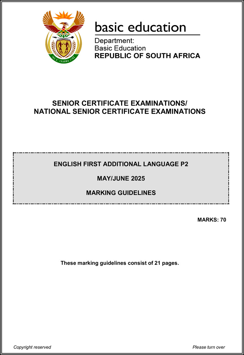 English Fal P2 May June 2025 Mg Gr12