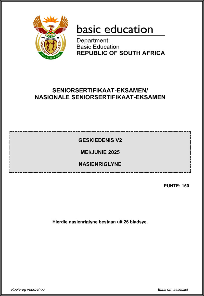 History P2 May June 2025 Mg Afr Gr12