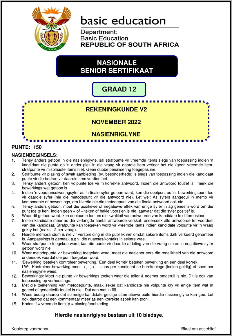 Accounting P2 Nov 2022 Mg Afr Gr12