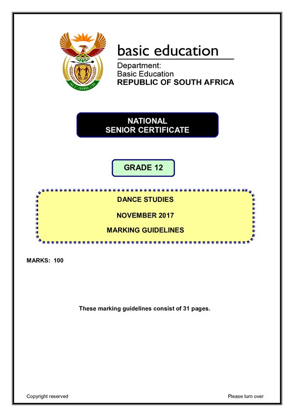 Dance Studies Memo 1 (English)