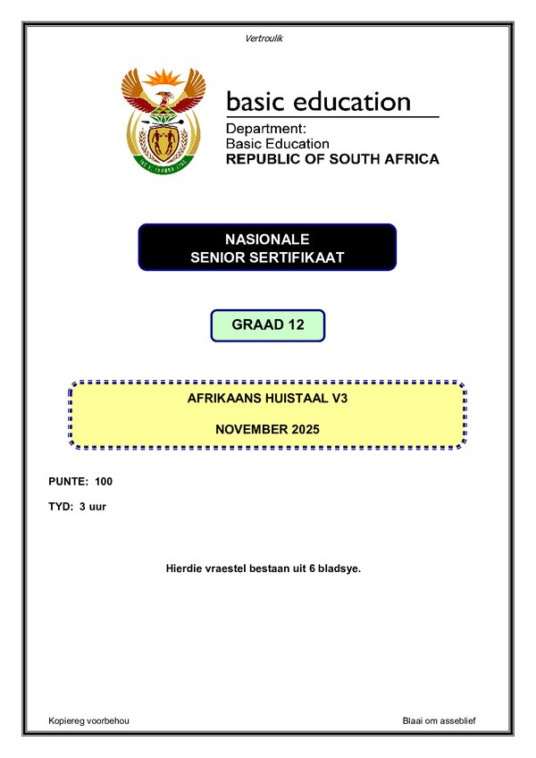 Afrikaans Hl P3