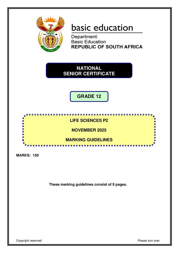 Life Sciences Memo 2 (English)