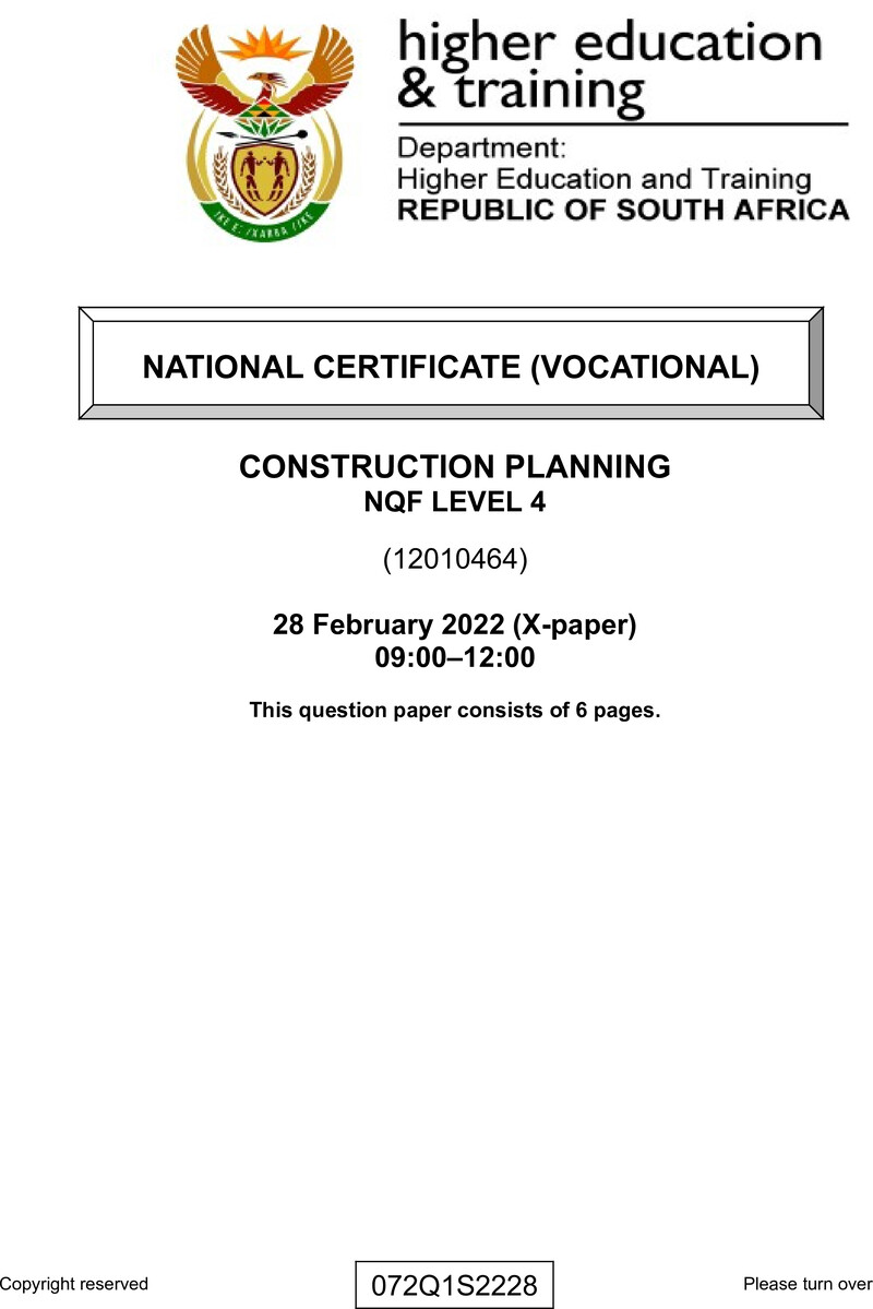 Nc610 Construction Planning L4 QP Supp Feb 2022 Signed Off