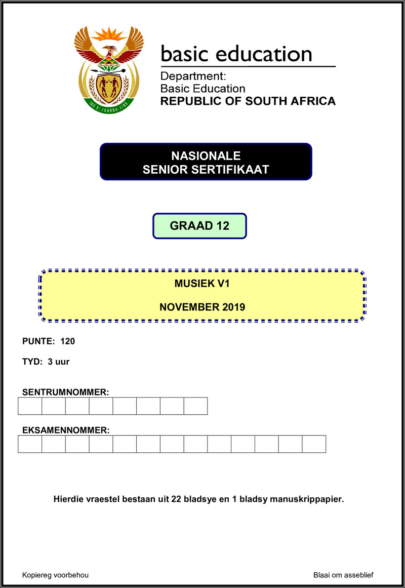 Music P1 Nov 2019 Afr Gr12