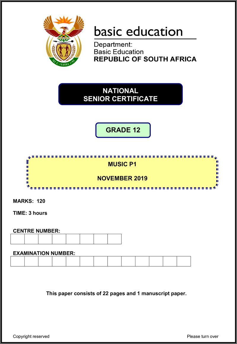 Music P1 Nov 2019 Eng Gr12