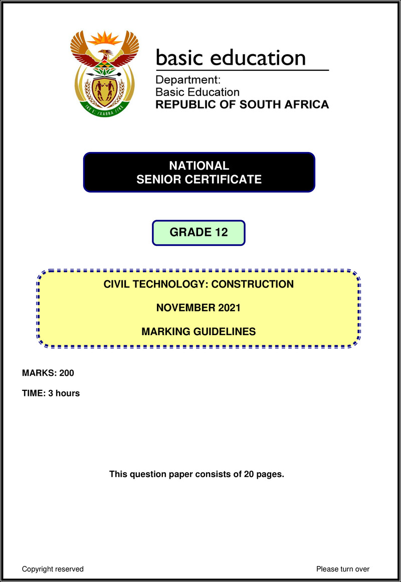 Civil Technology Nov 2021 Construction Mg Eng Gr12