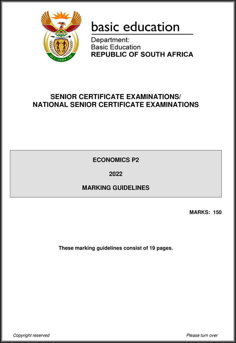 Economics P2 May June 2022 Mg Eng Gr12