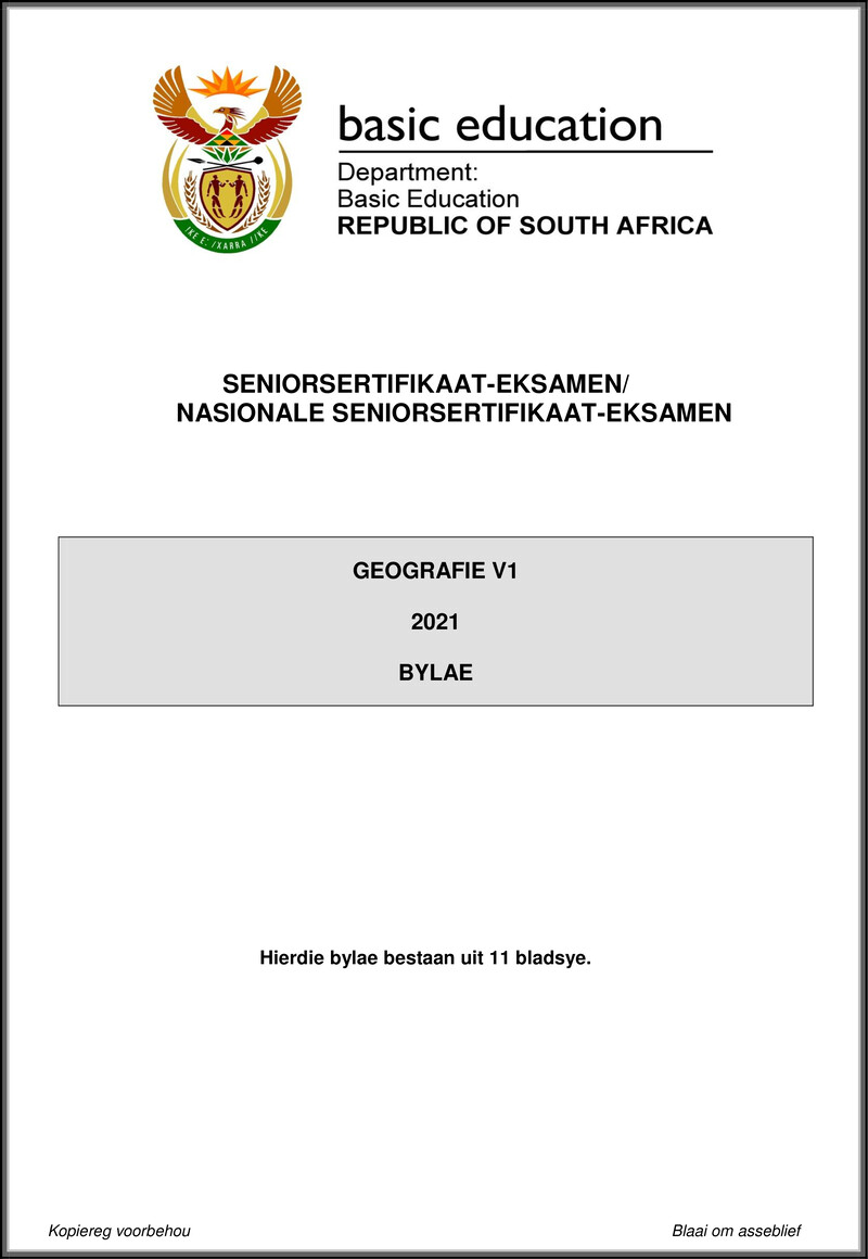 Geography P1 May June 2021 Annexure Afr Gr12