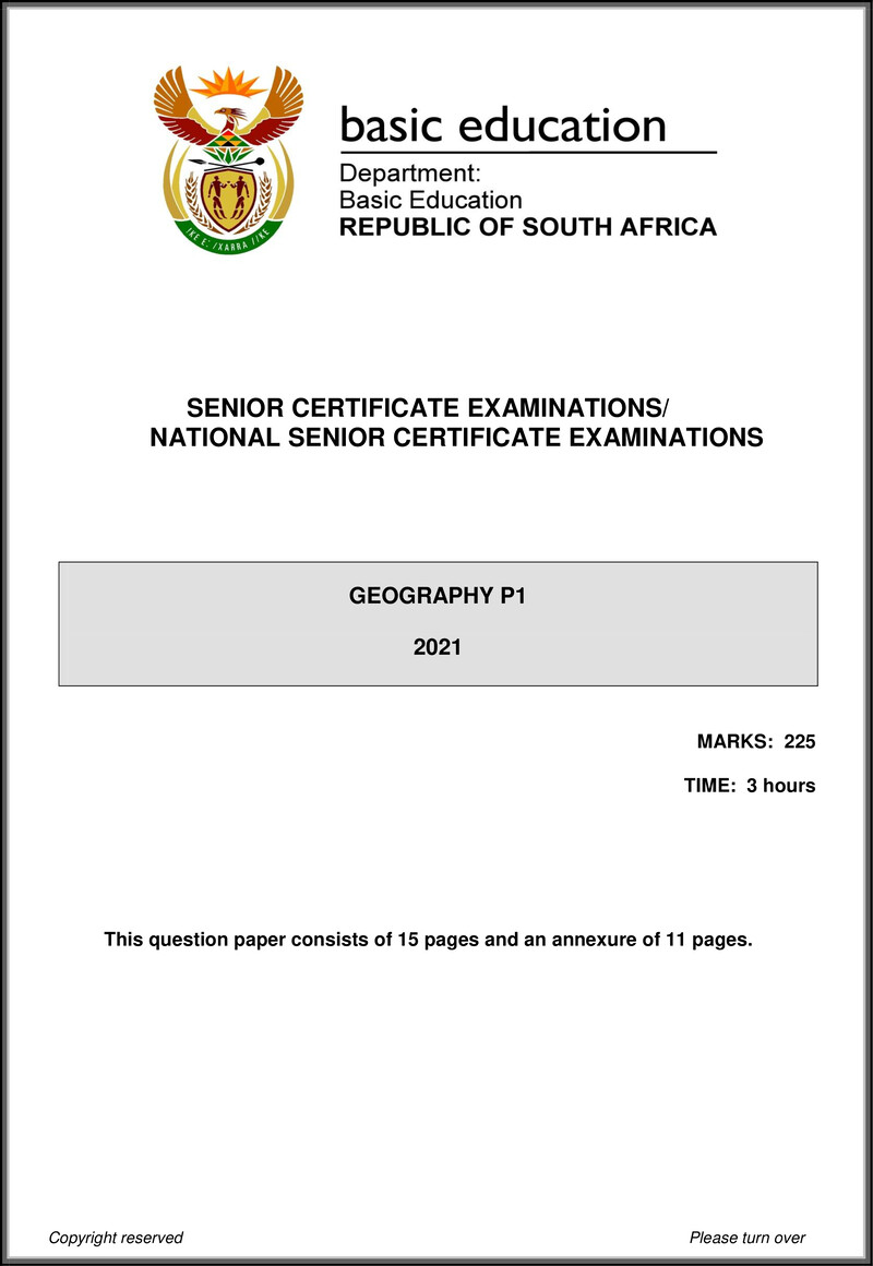 Geography P1 May June 2021 Eng Gr12