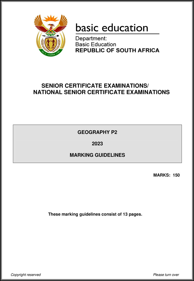 Geography P2 May June 2023 Mg Eng Gr12