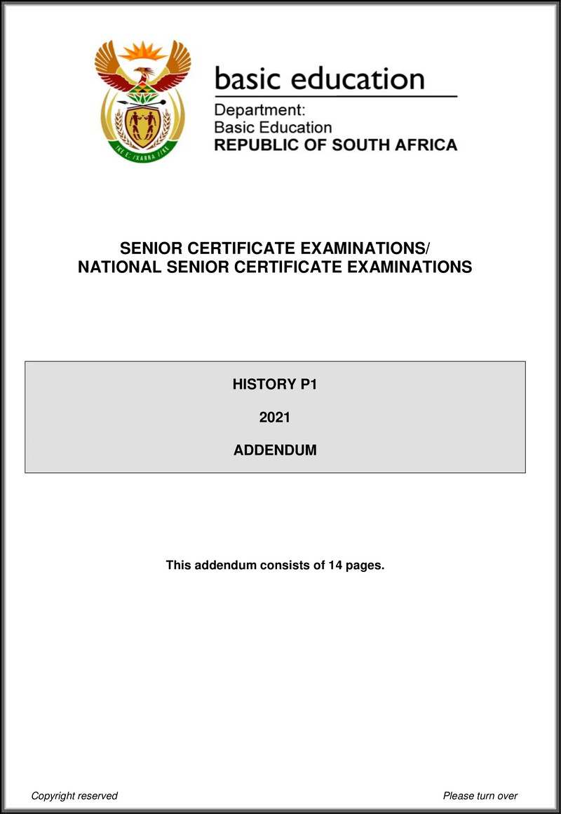 History P1 May June 2021 Addendum Eng Gr12