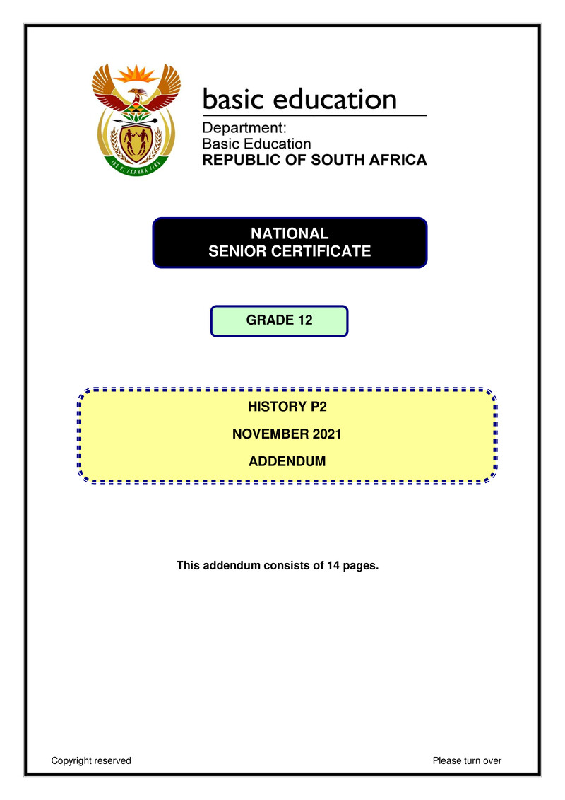 History P2 Nov 2021 Addendum Eng Gr12