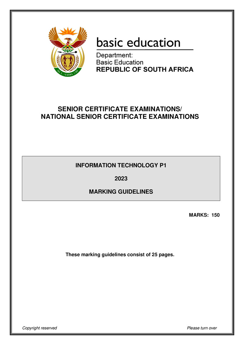 Information Technology P1 May June 2023 Mg Eng Gr12