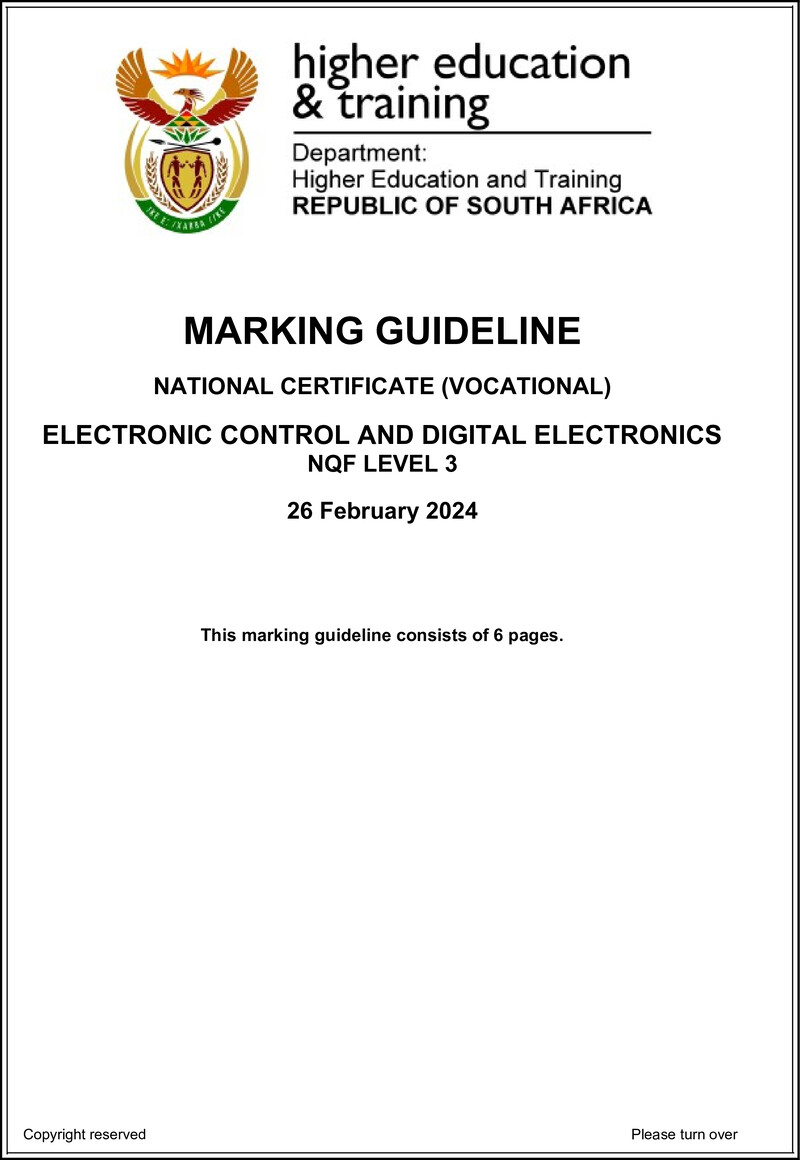 Nc970 Electronic Control And Digital Electronics L3 Supp Memo Feb 2022 Not 2024