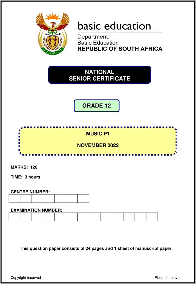 Music P1 Nov 2022 Eng Gr12
