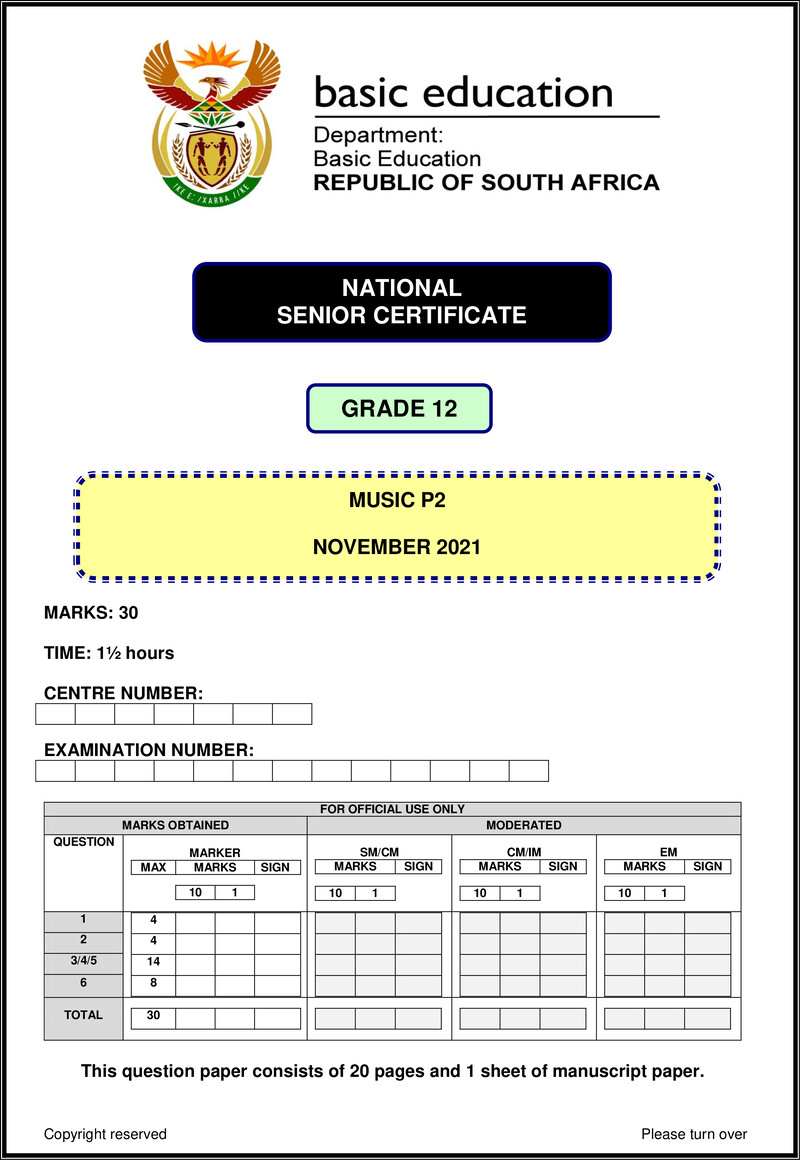 Music P2 Nov 2021 Eng Gr12